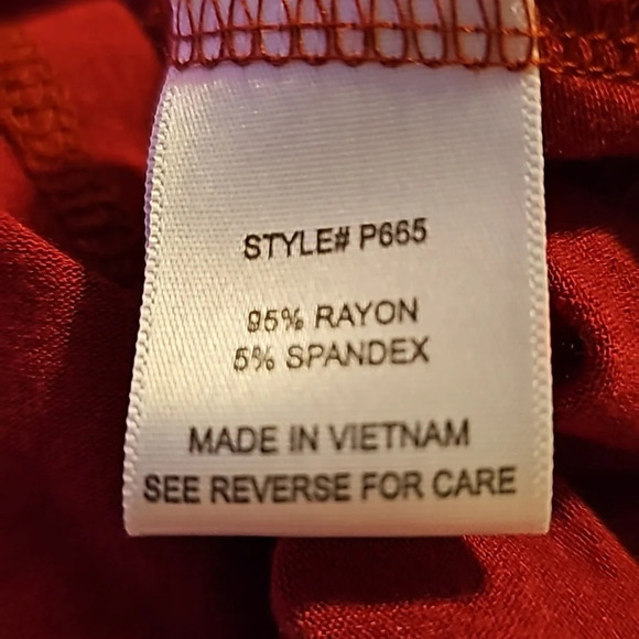 G Collection Wine Color Jacket - Picture 7 of 7